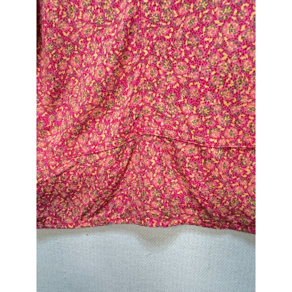 Christopher & Banks Petite Womens Long Sleeve Shirt Top Sz XL Pink Floral - Picture 11 of 11